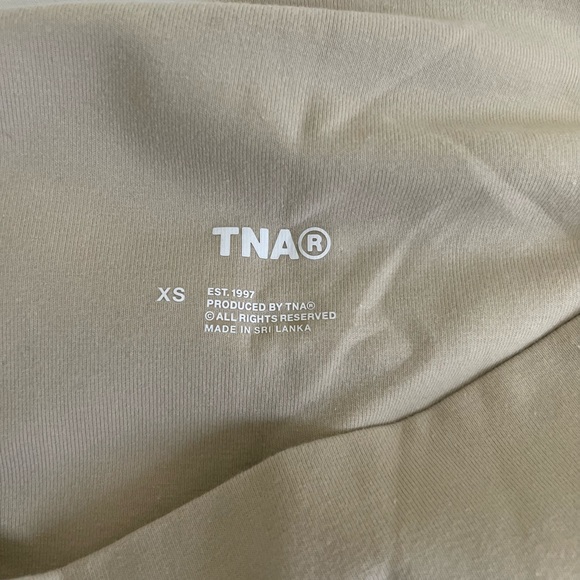 TNA Butter Flared Cream Leggings in Size XS - Picture 6 of 6